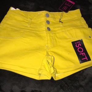 Yellow Shorts